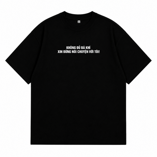 Áo Thun BÁ KHÍ Form Oversize Nam Nữ