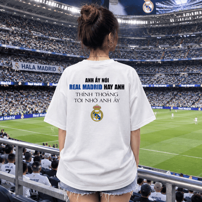 Áo Thun Real Hay Anh Oversize