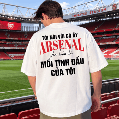 Áo Thun Mối Tình Đầu Arsenal Oversize