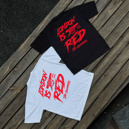 Áo Thun Arsenal London Is Red Form Oversize