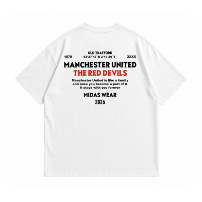Áo Thun Man Utd Red Devils Oversize Form Rộng