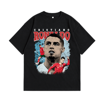 Áo Thun Ronaldo Portugal Form Oversize