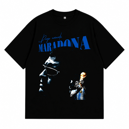 Áo Thun Diego Maradona Oversize