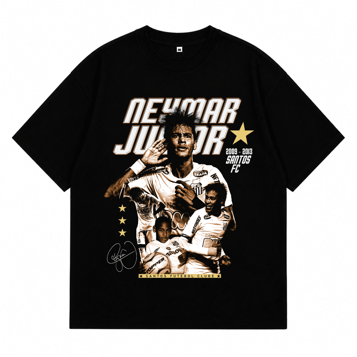Áo Thun In Hình Neymar Jr Santos