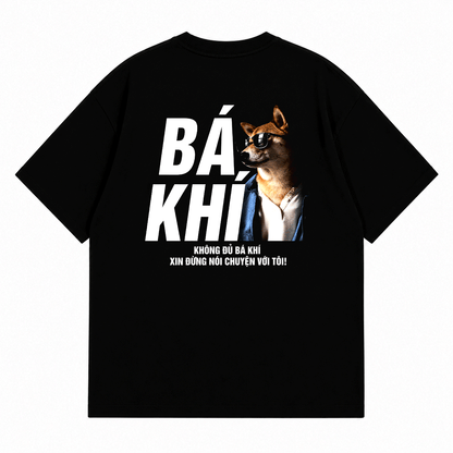 Áo Thun BÁ KHÍ Form Oversize Nam Nữ