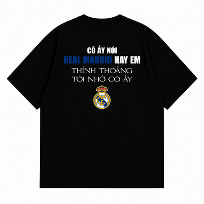 Áo Thun Real Hay Em Form Oversize