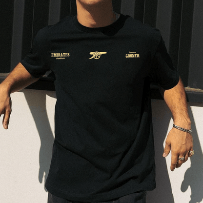 Áo Thun Arsenal Gooner Logo Form Oversize