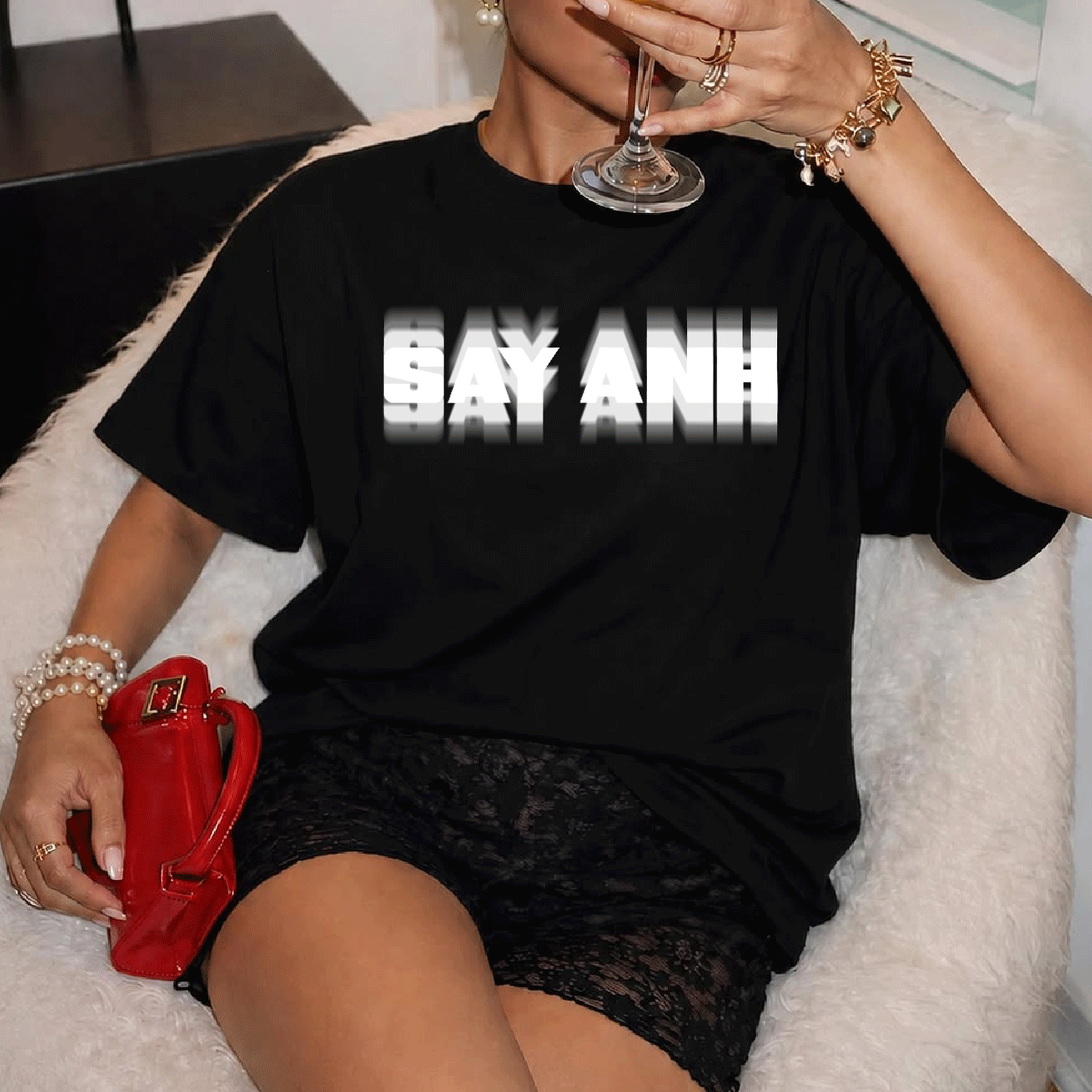 Áo Thun Trending Say Anh Form Oversize