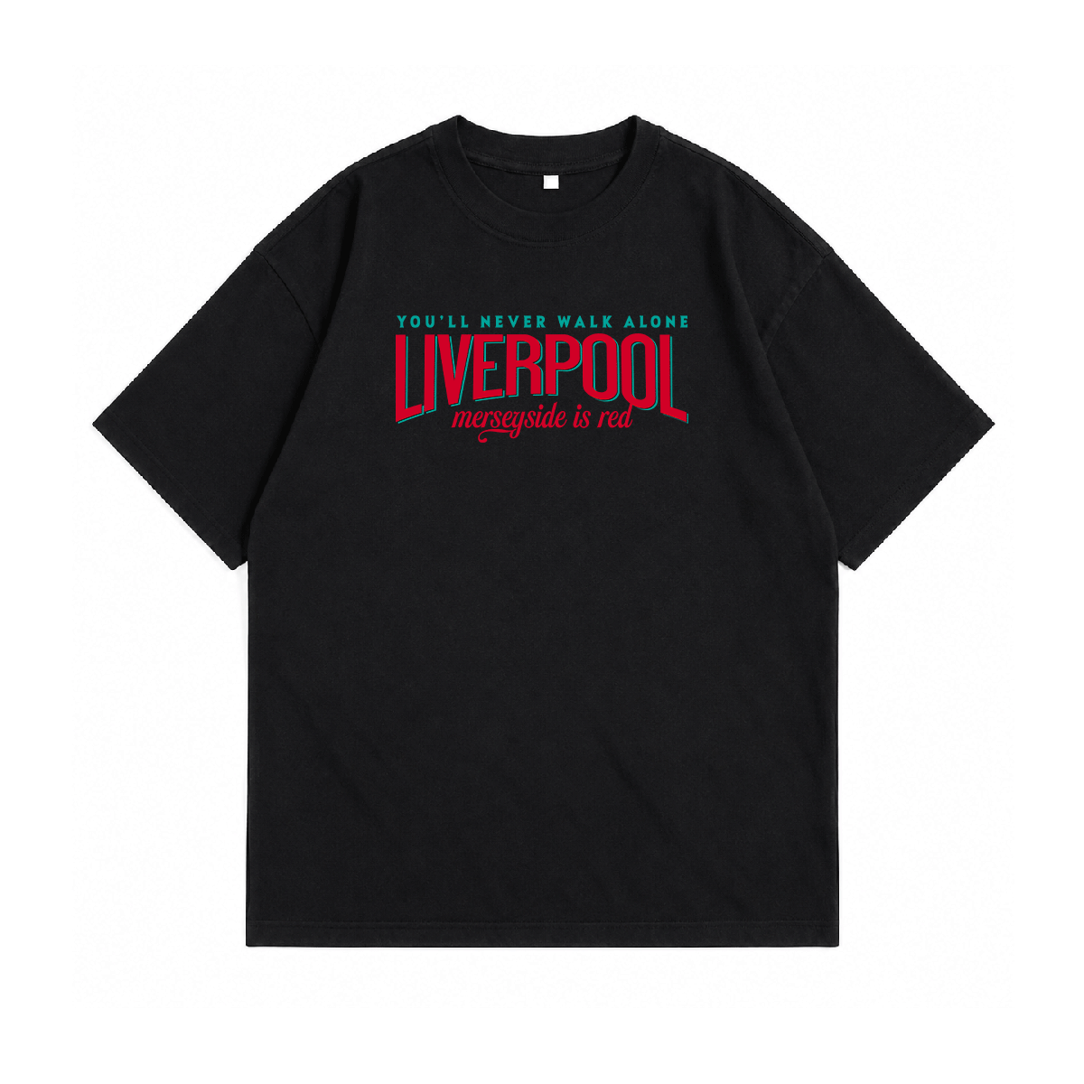Áo Thun Oversize Liverpool Merseyside Is Red