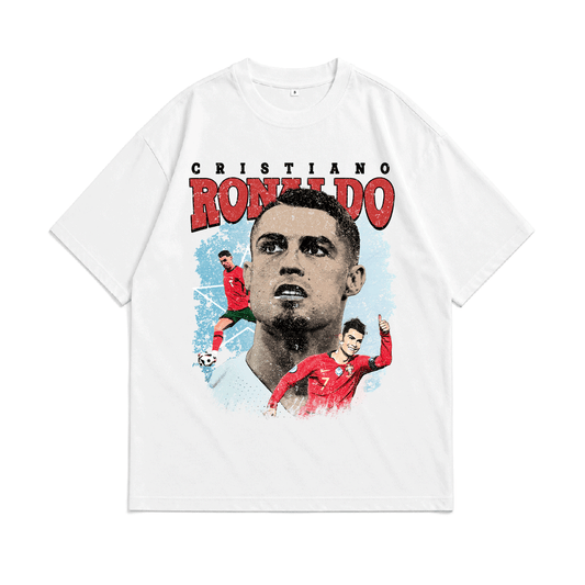 Áo Thun Ronaldo Portugal Form Oversize