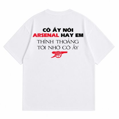 Áo Thun Arsenal Hay Em