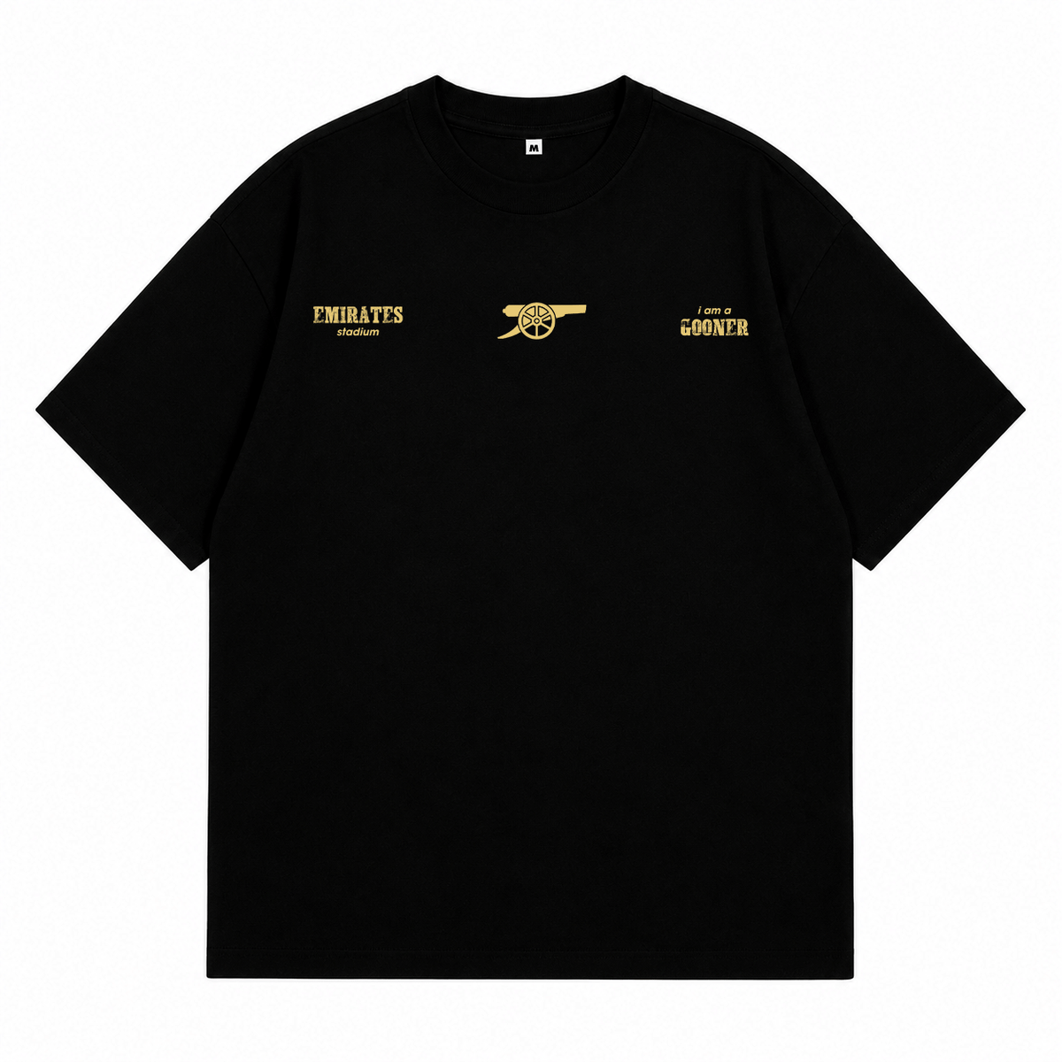 Áo Thun Arsenal Gooner Logo Form Oversize