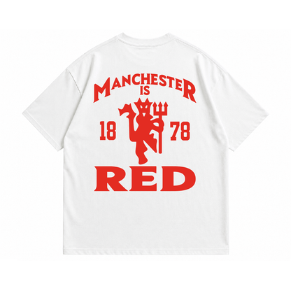 Áo Thun Oversize Manchester Is Red