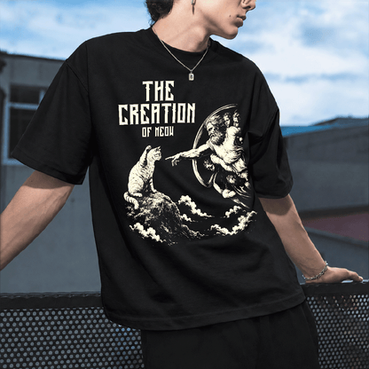 Áo Thun The Creation Of Meow Oversize