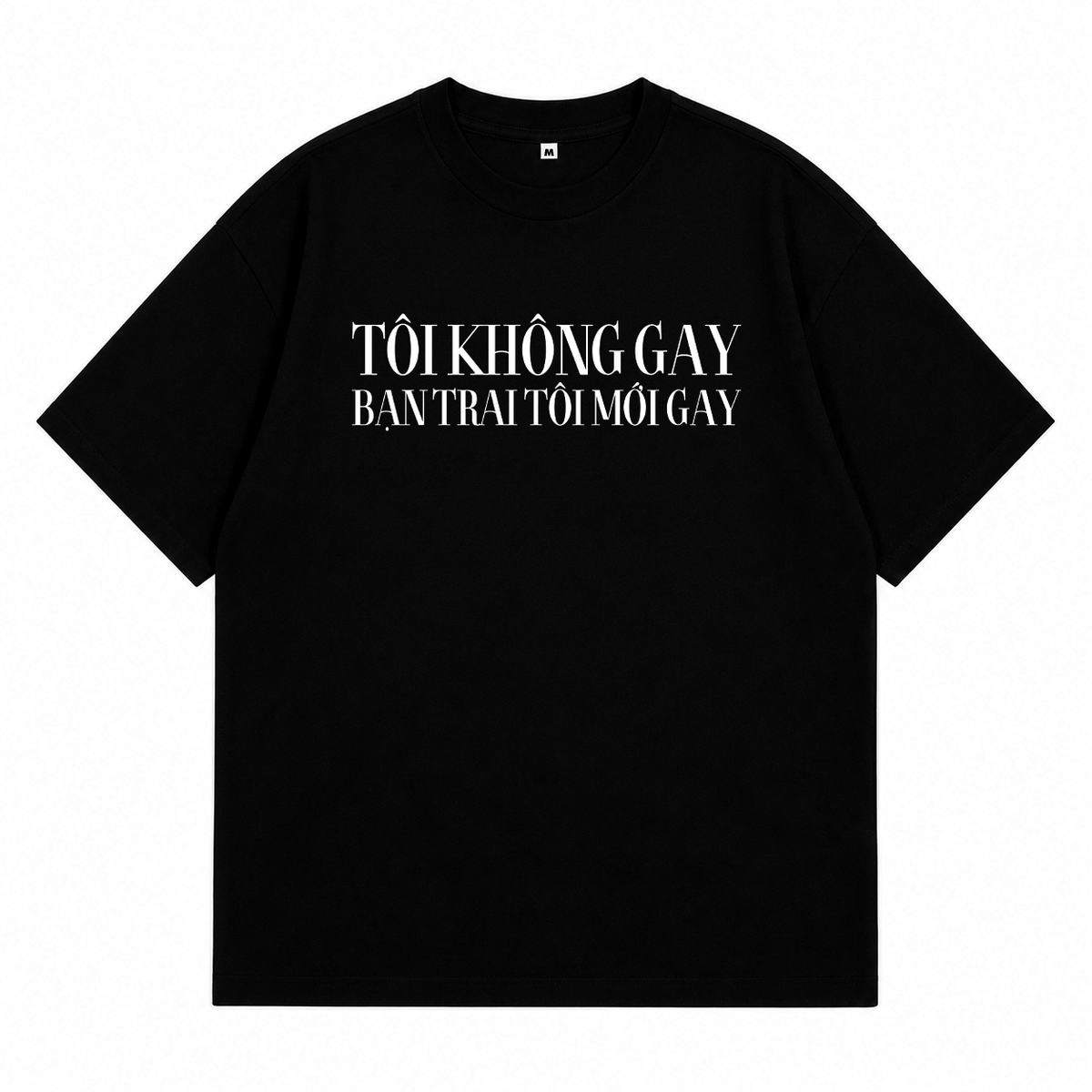 Áo Thun Tôi Không Gay Bạn Trai Tôi Gay