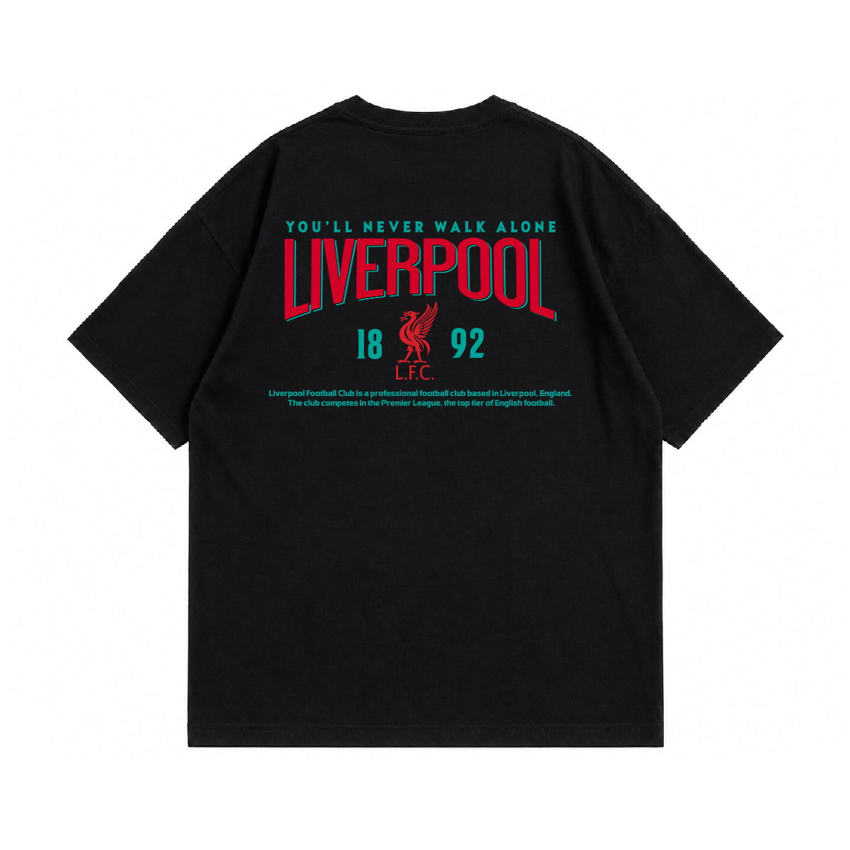 Áo Thun Oversize Liverpool Merseyside Is Red