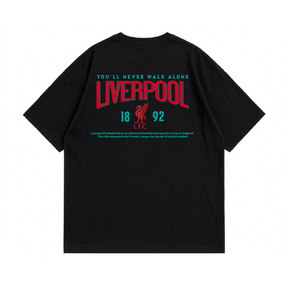 Áo Thun Oversize Liverpool Merseyside Is Red