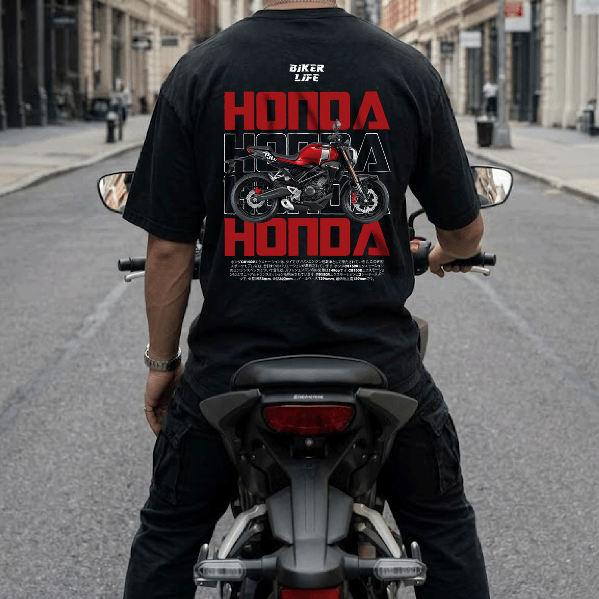 Áo Thun Biker CB150R Oversize