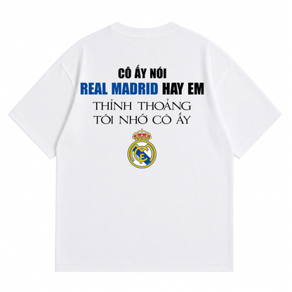 Áo Thun Real Hay Em Form Oversize