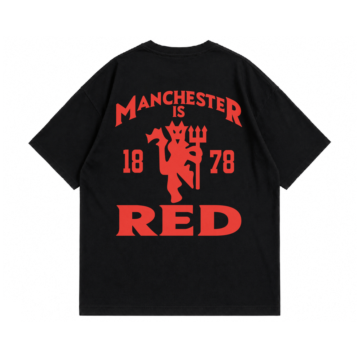 Áo Thun Oversize Manchester Is Red