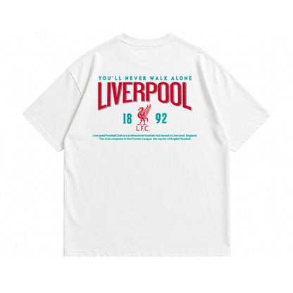 Áo Thun Oversize Liverpool Merseyside Is Red