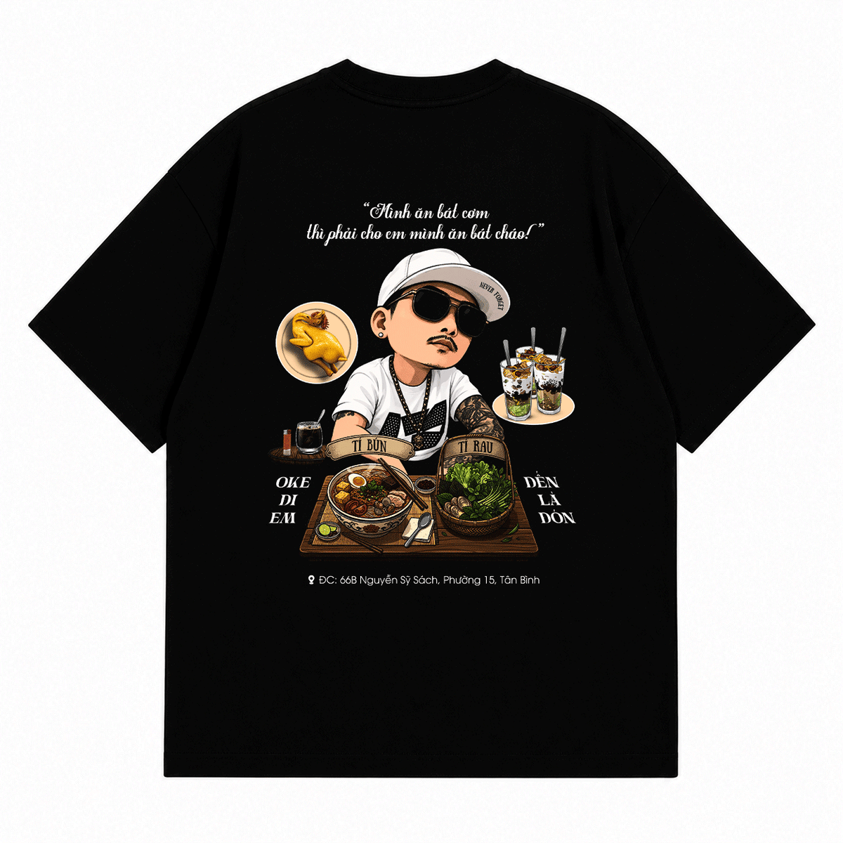 Áo Thun Trường Mini Oversize