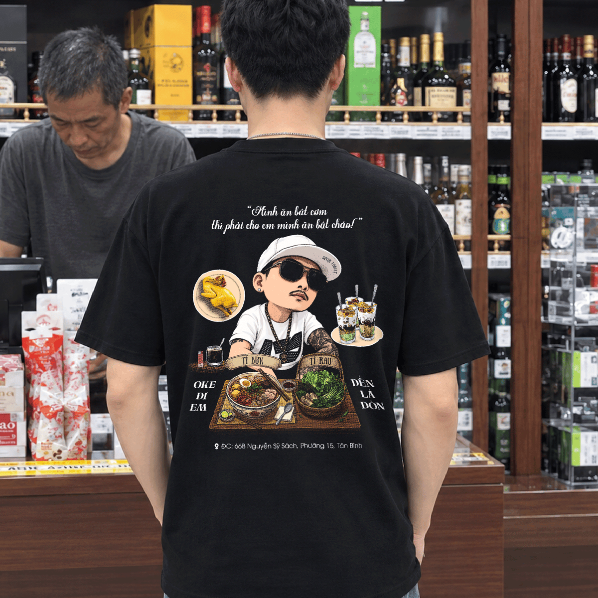 Áo Thun Trường Mini Oversize