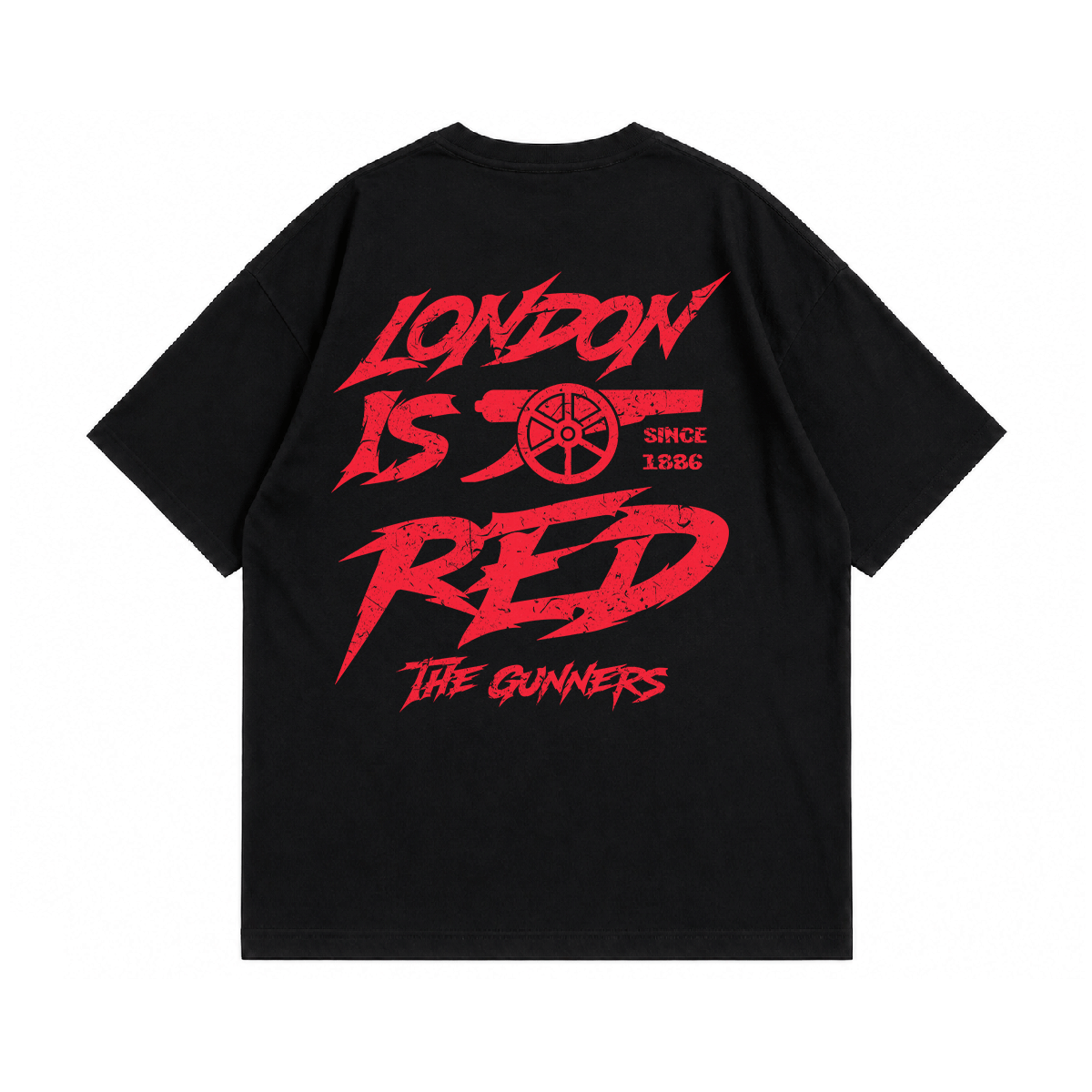 Áo Thun Arsenal London Is Red Form Oversize
