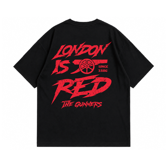 Áo Thun Arsenal London Is Red Form Oversize