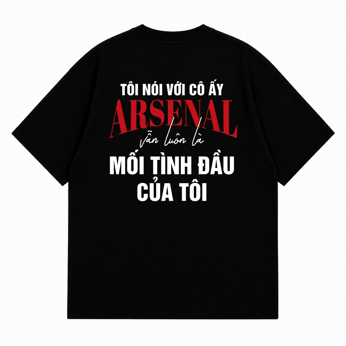 Áo Thun Mối Tình Đầu Arsenal Oversize